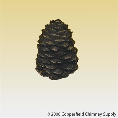 Integra Miltex Hargrove Manufacturing 1210BX Hargrove Large Straight Ceramic Pine Cone For Gas Logs 5.5 Inch h 48984
